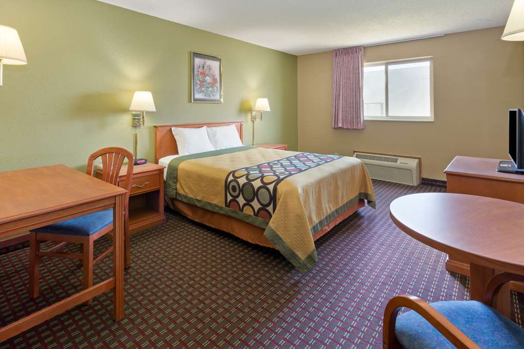Super 8 By Wyndham Mendota I-39 Hotell Rum bild